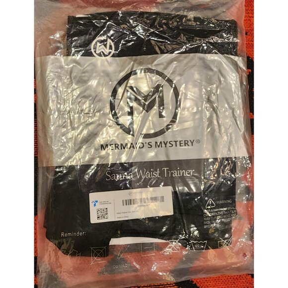 Mermaids Mystery Women's Sauna Waist Trainer Vest 3XL Neoprene Spandex Black - Picture 5 of 16